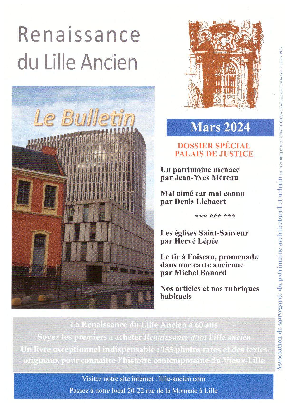 Couverture du bulletin RLA de mars 2024